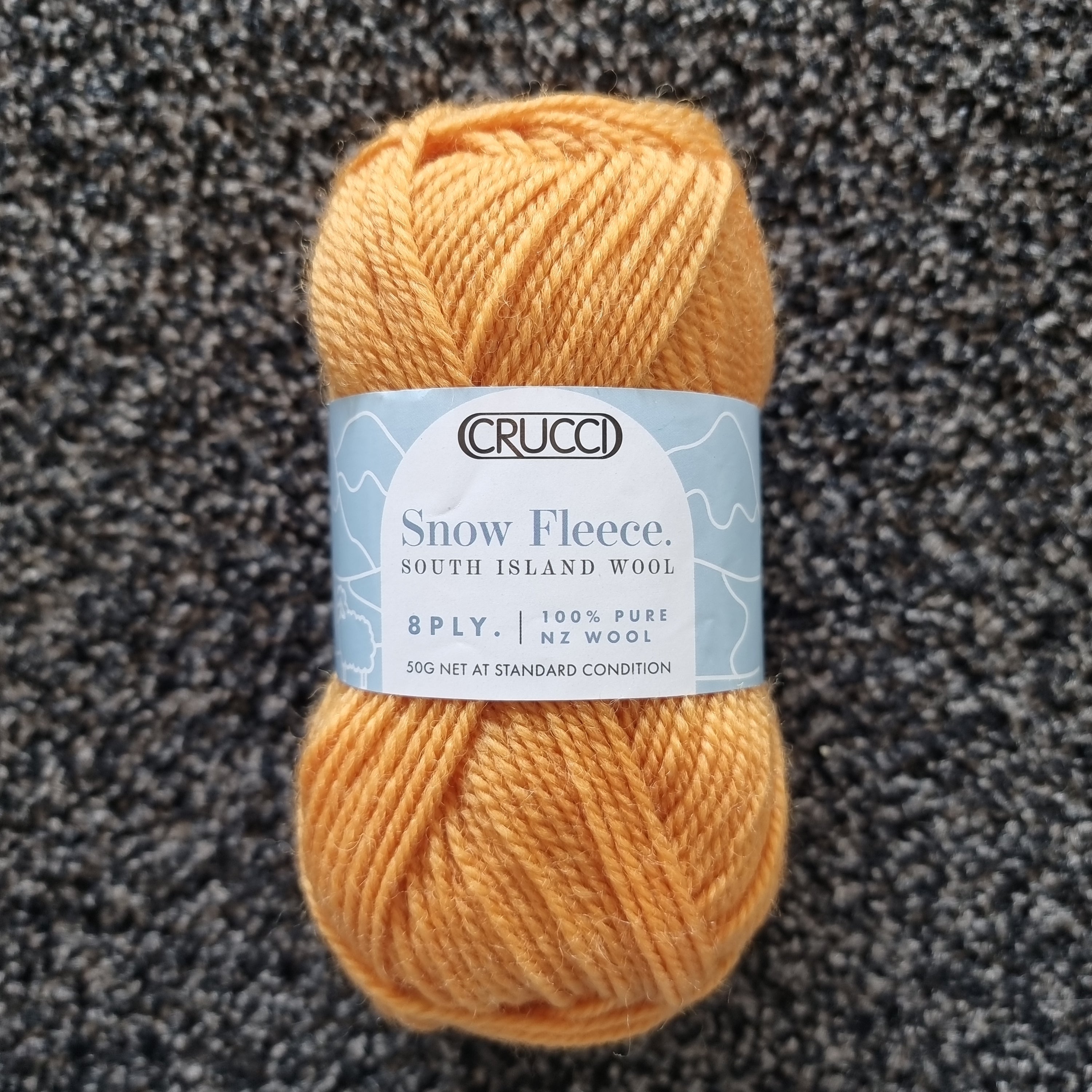 Crucci Snow Fleece 109 Golden Tussock