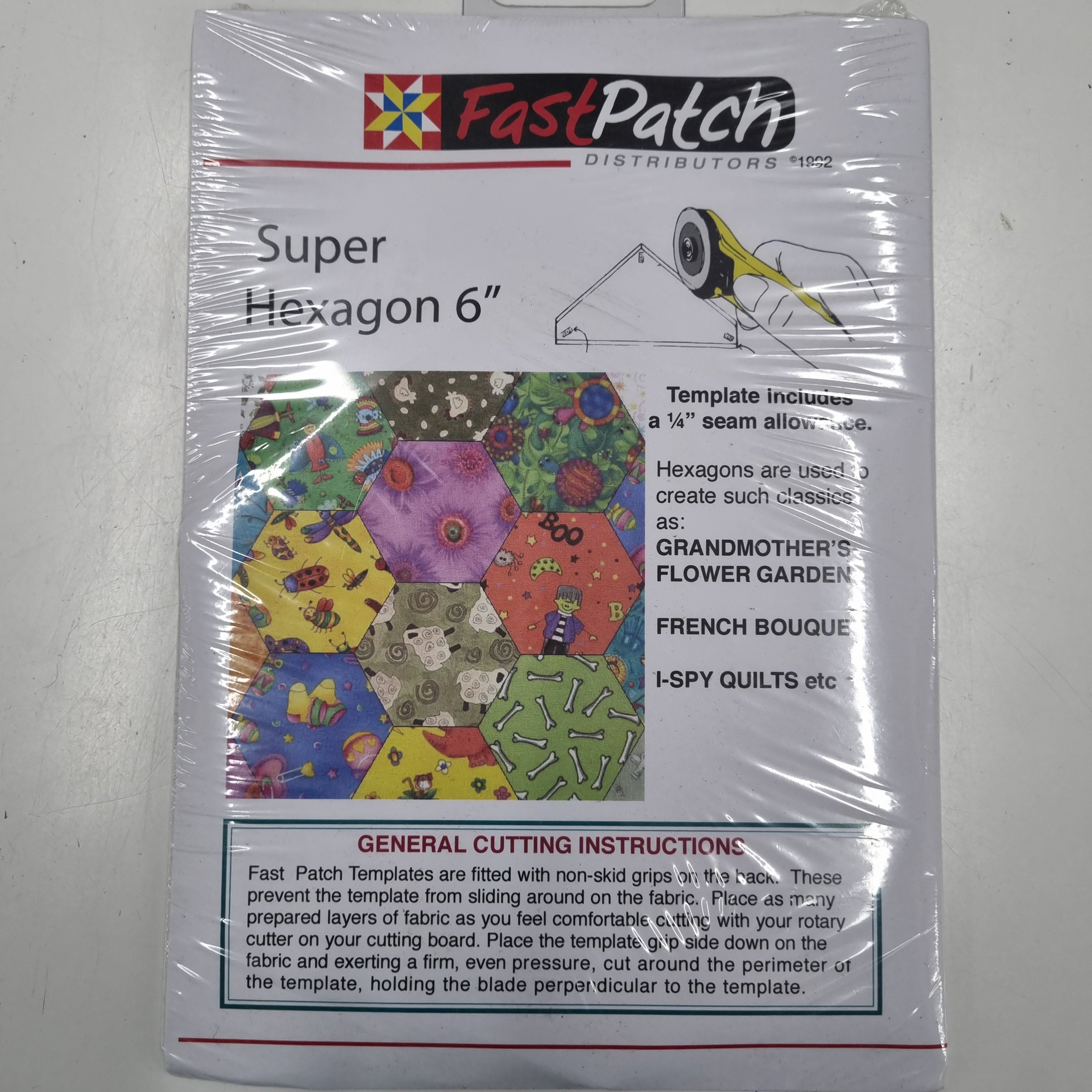 Super Hexagon - 6"Fast Patch