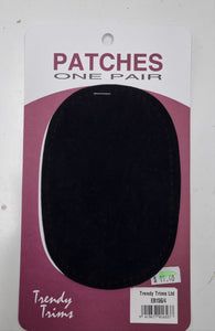 Elbow Patches - Black EB156/4