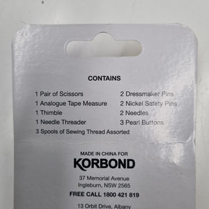 Travel Sewing Pack