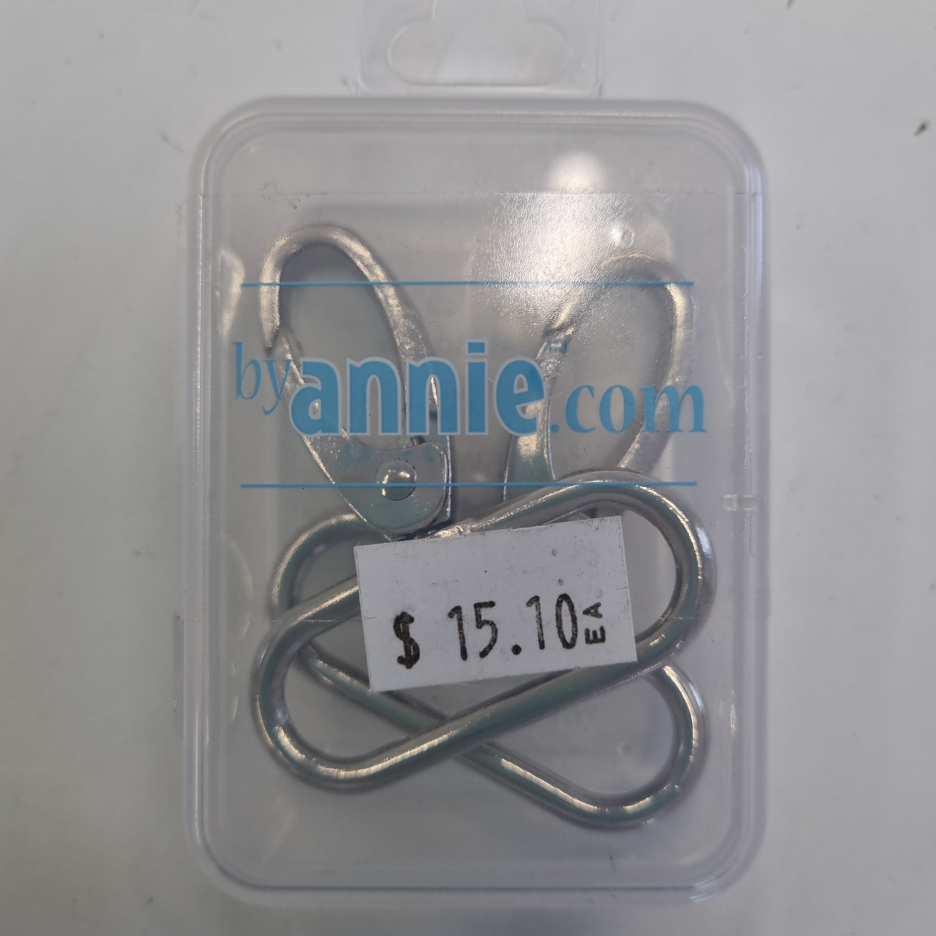 By Annie Swivel Bag Hooks - Nickel