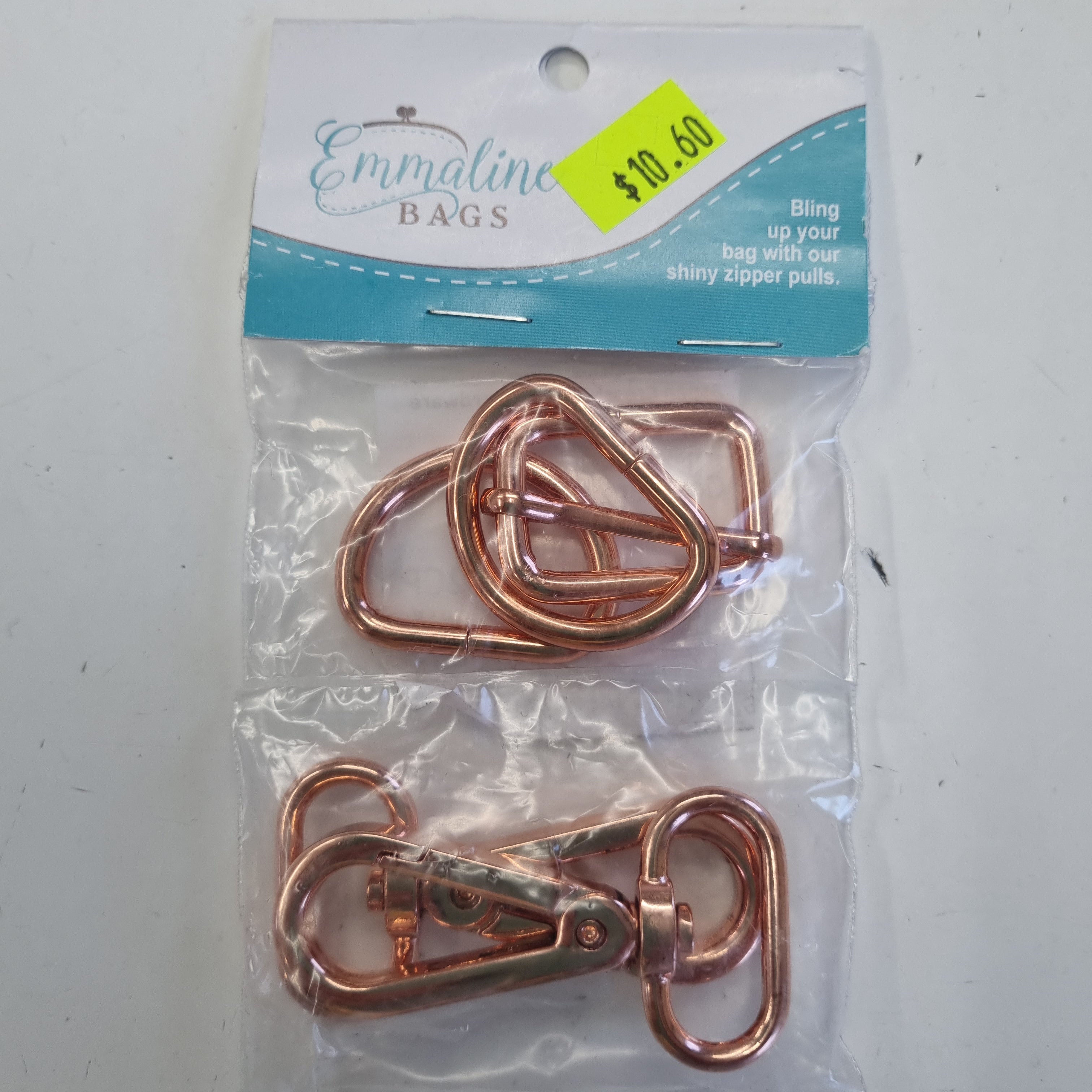 Crossbody Bag Hardware Kit copper