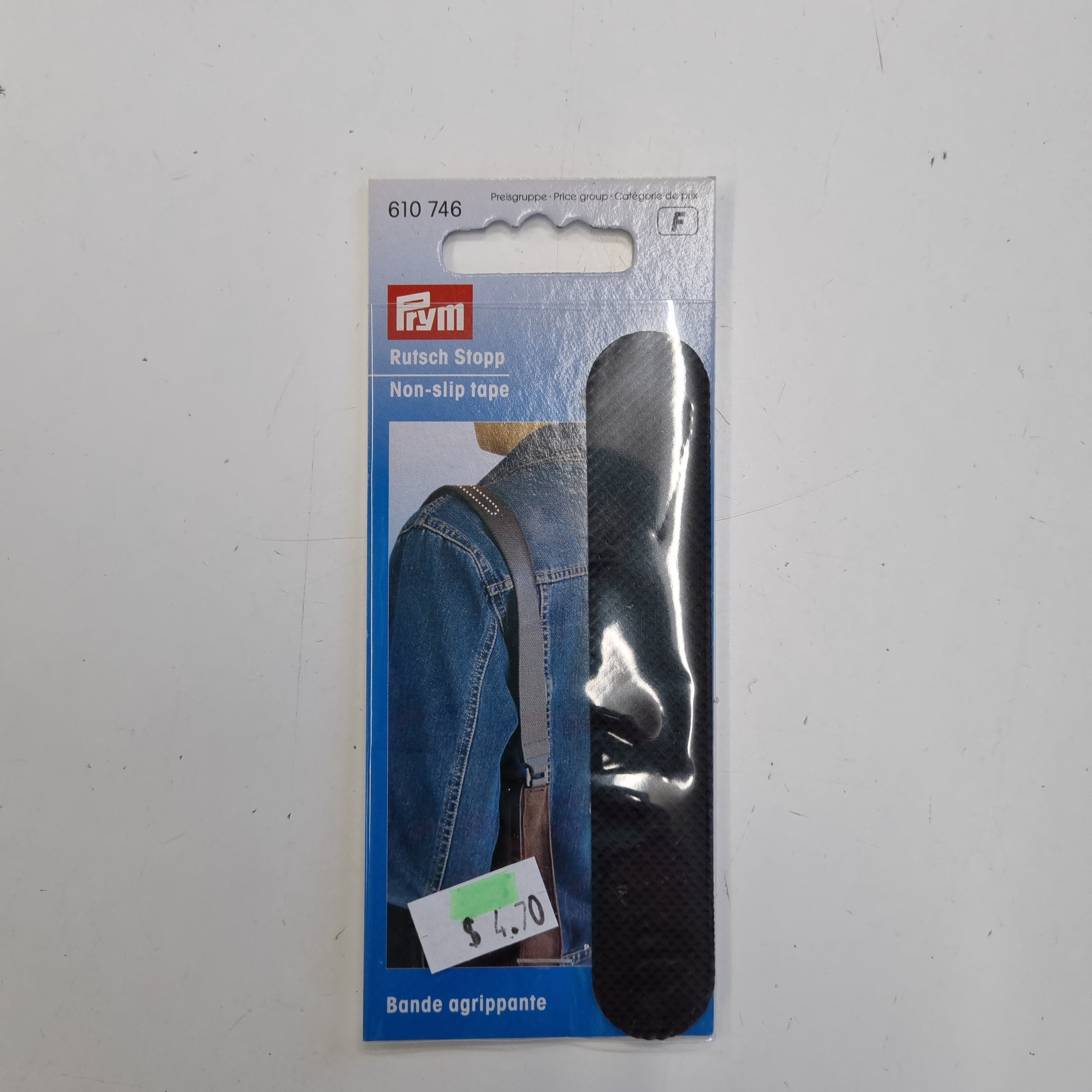 Non- Slip Bag Tape - Black