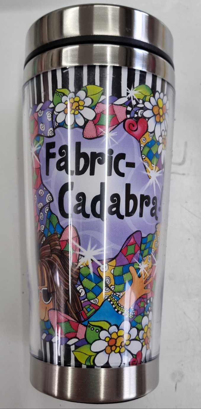 Fabric-Cadabra - Travel Mug