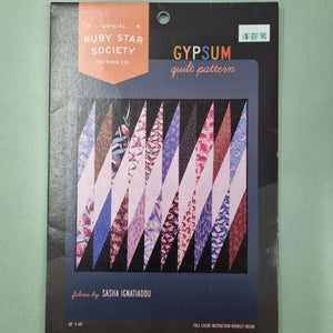 Gypsum Quilt Pattern