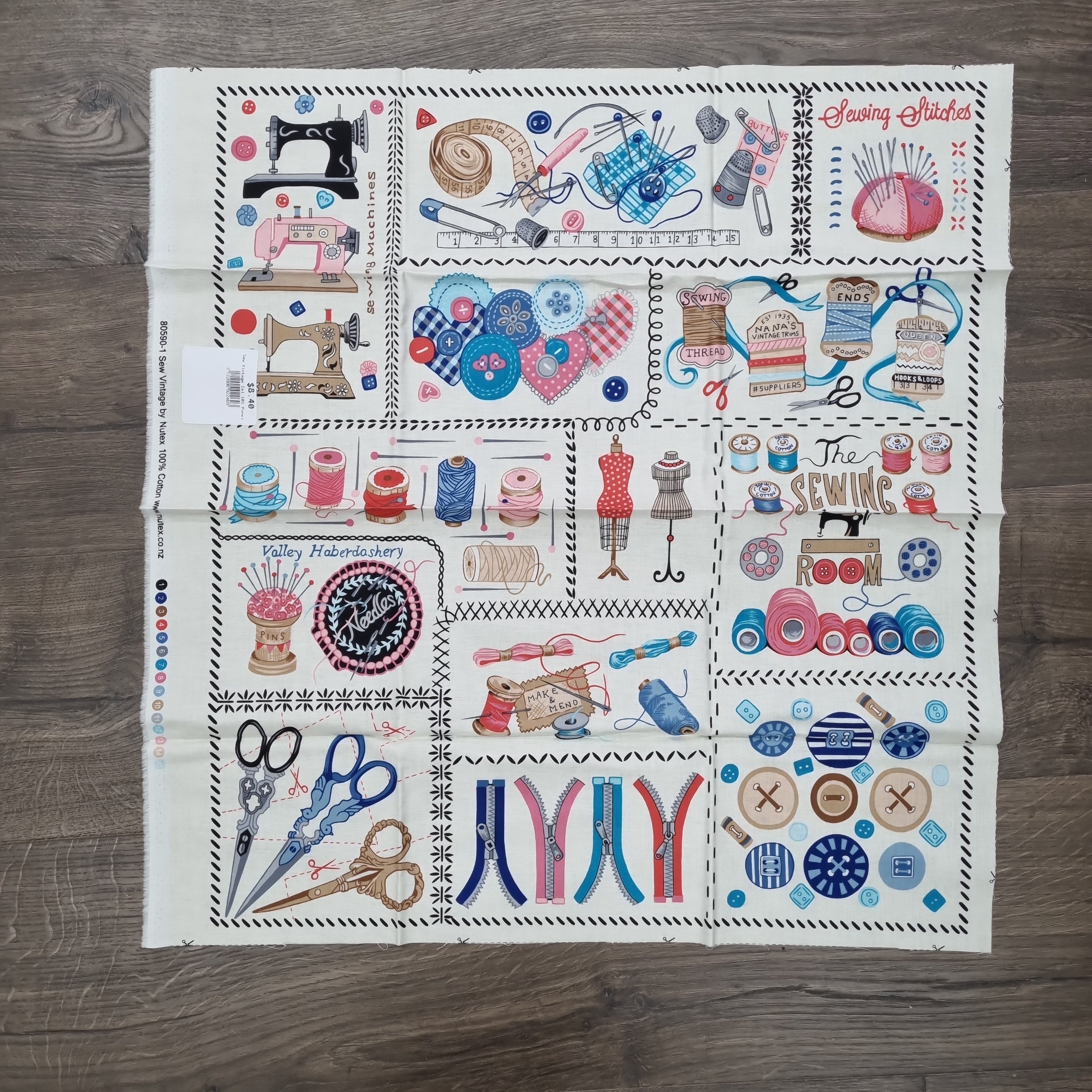 Sew Vintage Col.101 Panel