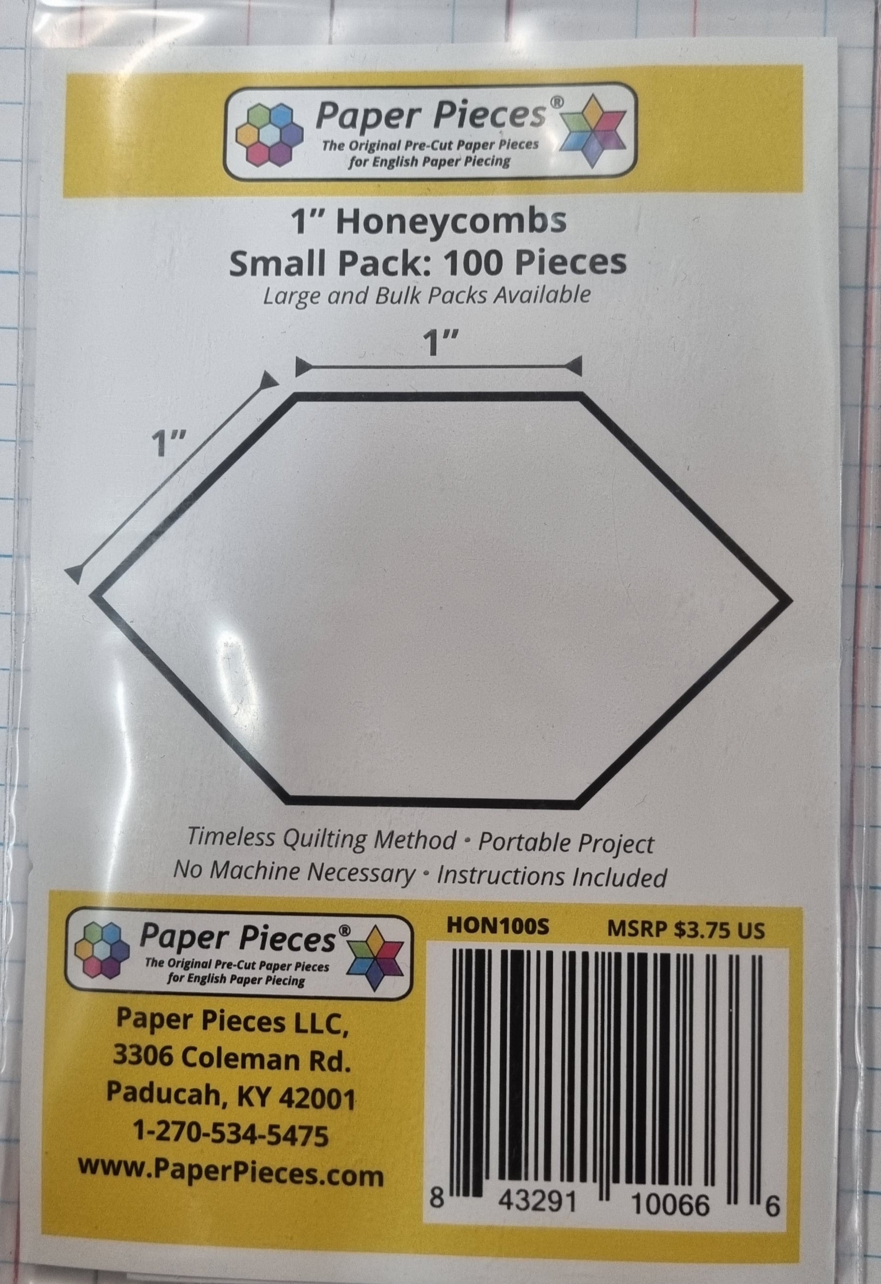 Paper Pieces - Honeycomb 1"