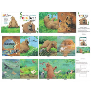 Big Bear Small Mouse - Book Panel