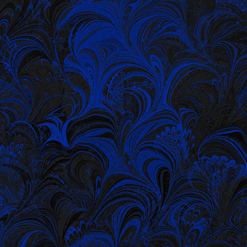 Poured Colour - Cose - Blue/Black