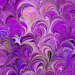 Poured Colour - Cose - Violet/Multi