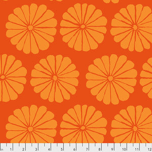 Damask Flower - Orange