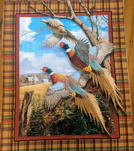 Wild Wings - Crested Ringneck Pheasant - Panel