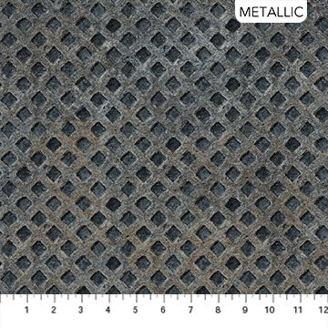 Heavy Metal - Metal Grid - Pewter