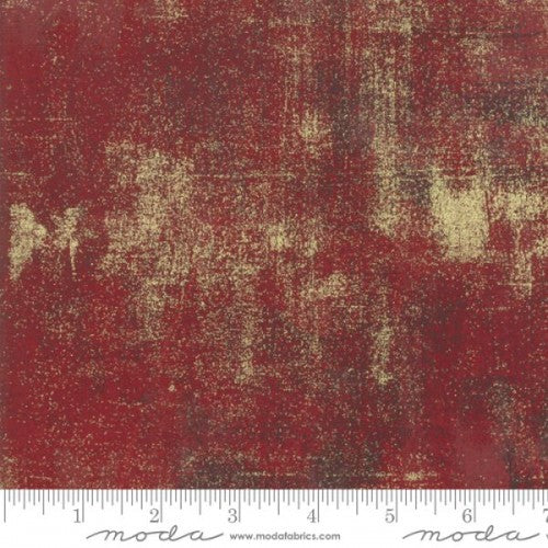 Grunge - Metallic - Red Berry