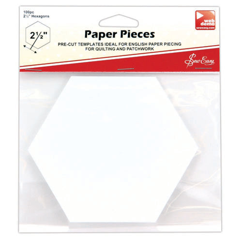 Paper Pieces - Hexagons 1.5"