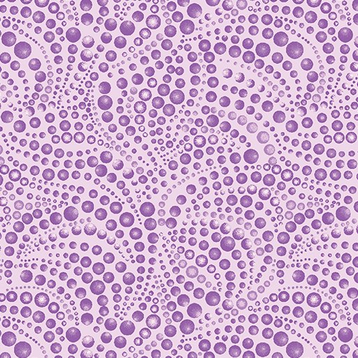 Cat-I-Tude Beaded Swirls - Purple