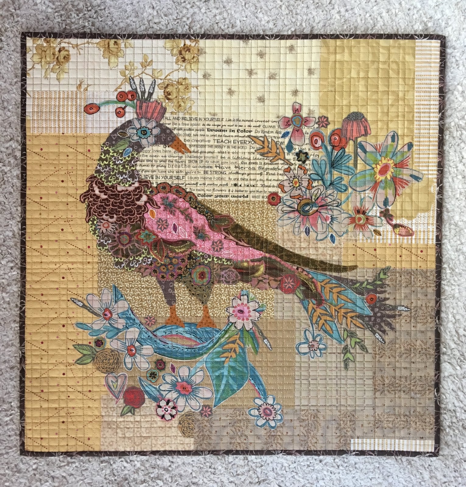 Laura heine - Pheasant Collage